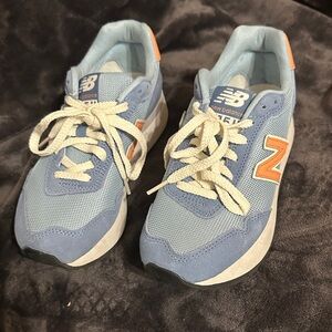 New Balance Sneakers in Blue and Orange